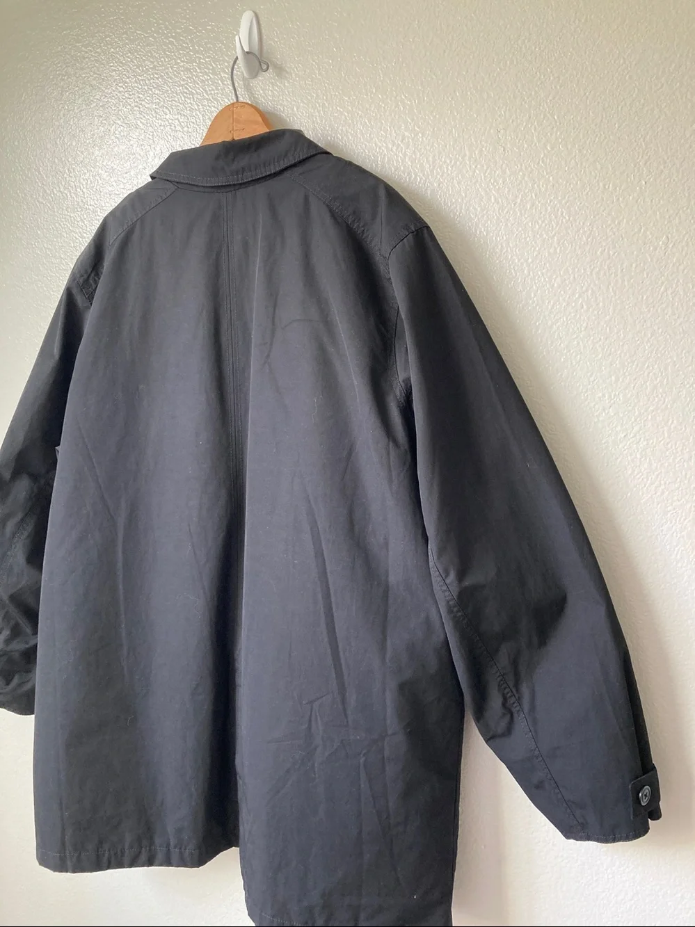 Eddie Bauer coat jacket quilted down zip out lining plaid lined sz 2xl